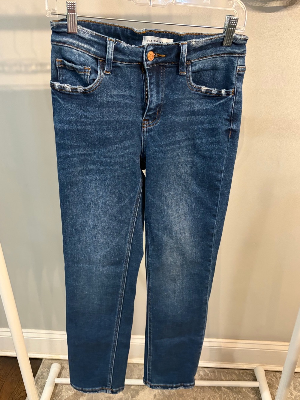 Flying Monkey Women's Mid-Dark Blue Skinny Jeans size 27